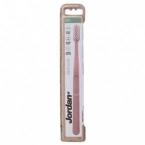 Jordan Green Clean Soft Toothbrush Mīksta zobu birste Pink