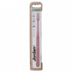 Jordan Green Clean Soft Toothbrush Minkštas dantų šepetėlis Pink