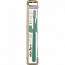 Jordan Green Clean Ultrasoft Toothbrush Ypač minkštas dantų šepetėlis Pink