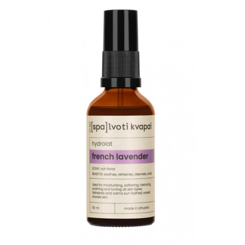 Spalvoti Kvapai French Lavender Hydrolat Levandų hidrolatas 50ml