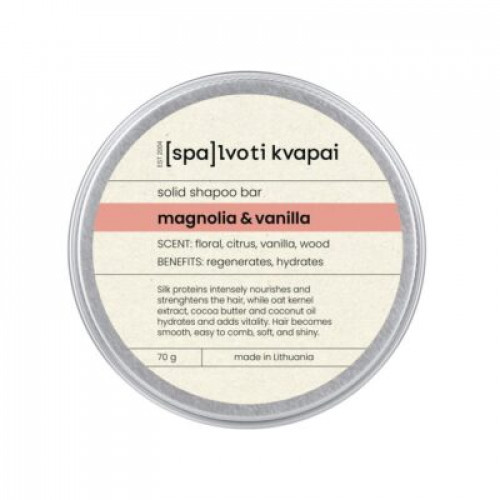 Spalvoti Kvapai Solid Shampoo Bar Drėkinamasis kietasis šampūnas 70g
