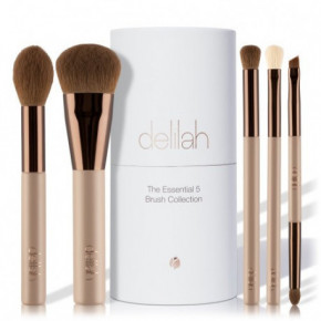 Delilah The Essential 5 Brush Collection Makiažo šepetėliai Rinkinys