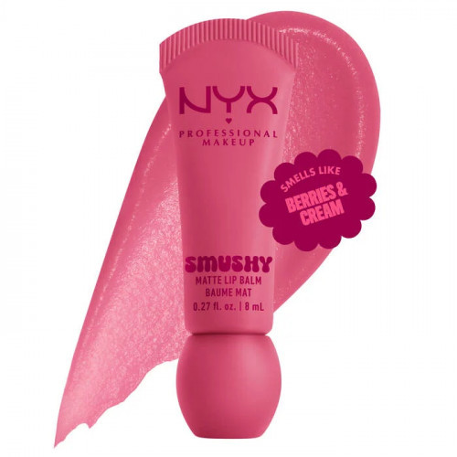 NYX Professional Makeup Smushy Matte Lip Balm Lūpų balzamas su spalva 8ml