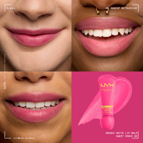 NYX Professional Makeup Smushy Matte Lip Balm Lūpų balzamas su spalva 8ml