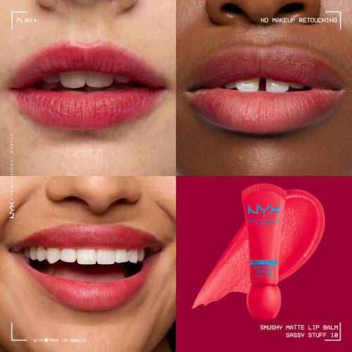 NYX Professional Makeup Smushy Matte Lip Balm Lūpų balzamas su spalva 8ml