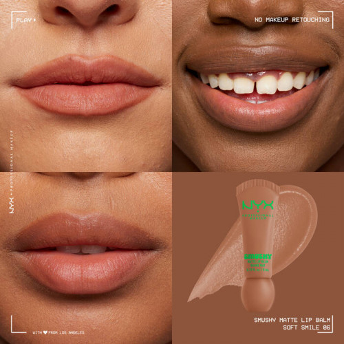 NYX Professional Makeup Smushy Matte Lip Balm Lūpų balzamas su spalva 8ml