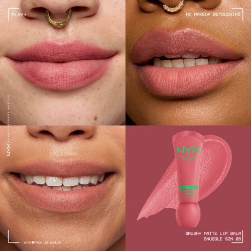 NYX Professional Makeup Smushy Matte Lip Balm Lūpų balzamas su spalva 8ml