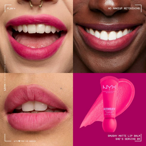 NYX Professional Makeup Smushy Matte Lip Balm Lūpų balzamas su spalva 8ml