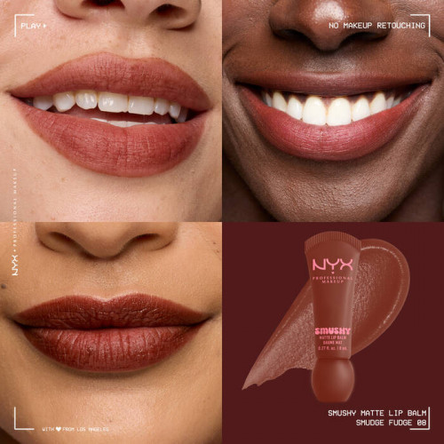 NYX Professional Makeup Smushy Matte Lip Balm Lūpų balzamas su spalva 8ml