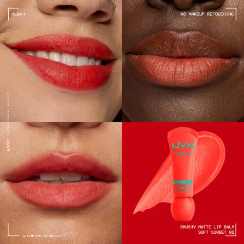 NYX Professional Makeup Smushy Matte Lip Balm Lūpų balzamas su spalva 8ml