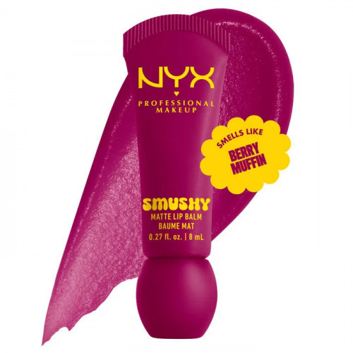 NYX Professional Makeup Smushy Matte Lip Balm Lūpų balzamas su spalva 8ml