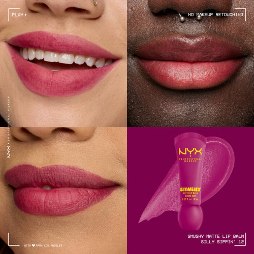NYX Professional Makeup Smushy Matte Lip Balm Lūpų balzamas su spalva 8ml