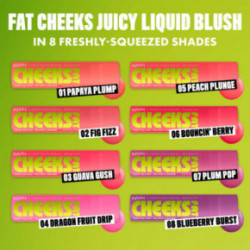 NYX Professional Makeup Fat Cheeks Juicy Liquid Blush Skysti skaistalai 8ml
