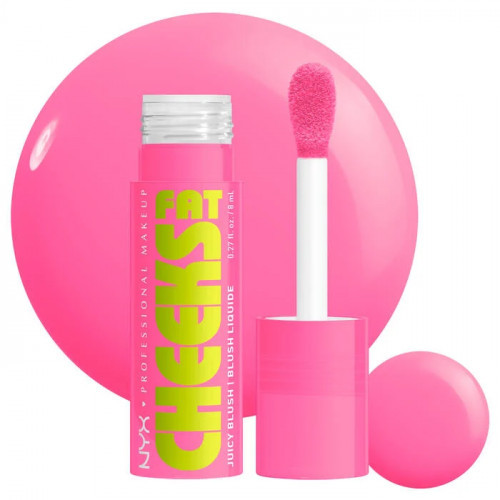 NYX Professional Makeup Fat Cheeks Juicy Liquid Blush Skysti skaistalai 8ml