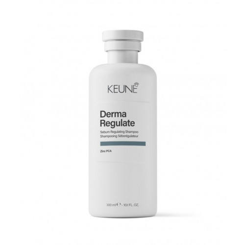 Keune Derma Regulate Sebum Regulating Shampoo Šampūnas riebaluotis linkusiems plaukams 300ml