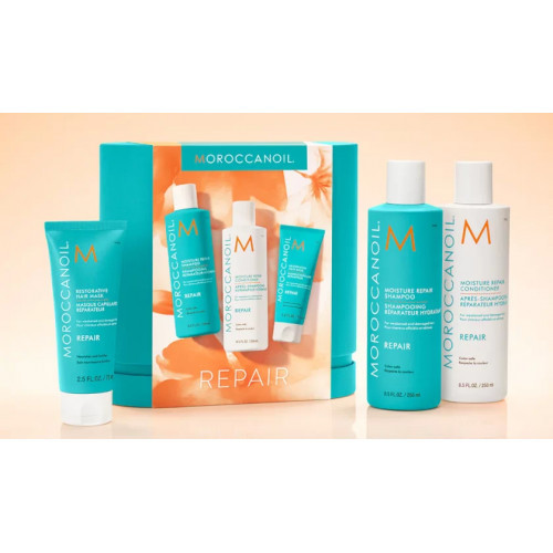 Moroccanoil Repair And Restore Set Plaukus atstatantis rinkinys