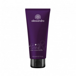 Alessandro Glow & Shine Hand and Body Lotion Švytėjimo suteikiantis rankų ir kūno losjonas 150ml