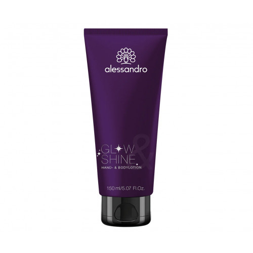 Alessandro Glow & Shine Hand and Body Lotion Švytėjimo suteikiantis rankų ir kūno losjonas 150ml