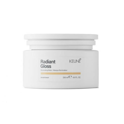 Keune Radiant Gloss Illuminating Mask Žvilgesio suteikiantis plaukų kaukė 250ml