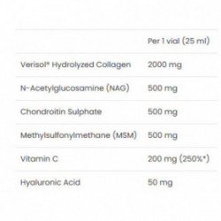 VPLab Nutrition Collagen Flex Skystas kompleksas su Verisol kolagenu 7x25ml