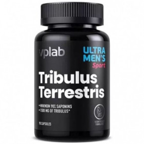 VPLab Nutrition Ultra Men's Sport Tribulus Terrestris Testosterona atbalsta uztura bagātinātājs vīriešiem 90 kapsulas