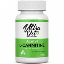 VPLab Nutrition Nutrition UltraVit Acetyl-L-Carnitine Maisto papildas gerinantis medžiagų apykaitą 60 kapsulių