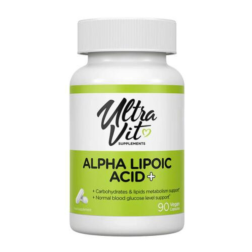 VPLab Nutrition Alpha Lipoic Acid Alfa lipoinė rūgštis 90 kapsulių