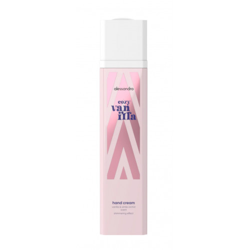 Alessandro Cozy Hand Cream With Shimmering Effect Drėkinantis rankų kremas suteikiantis švytėjimą 20ml