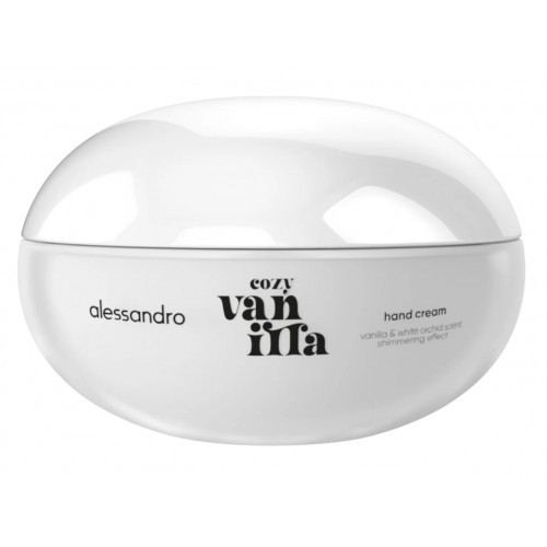 Alessandro Cozy Hand Cream With Shimmering Effect Drėkinantis rankų kremas suteikiantis švytėjimą 20ml