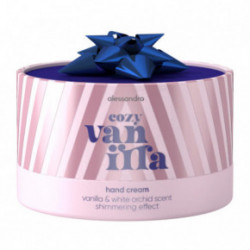Alessandro Cozy Hand Cream With Shimmering Effect Drėkinantis rankų kremas suteikiantis švytėjimą 20ml