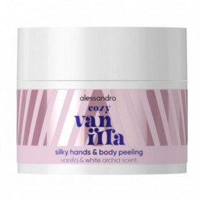 Alessandro Cozy Vanilla Silky Hands & Body Peeling Kūno ir rankų šveitiklis 50ml