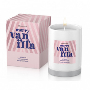 Alessandro Cozy Vanilla Candle Aromātiskā svece 1gab.