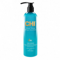 CHI Curls Defined Curl Enhancing Shampoo Garbanas išryškinantis šampūnas su alavijais ir agavų sultimis 340ml