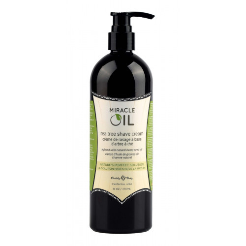 Hemp Seed Miracle Oil Tea Tree Shave Cream Skutimosi kremas 237ml