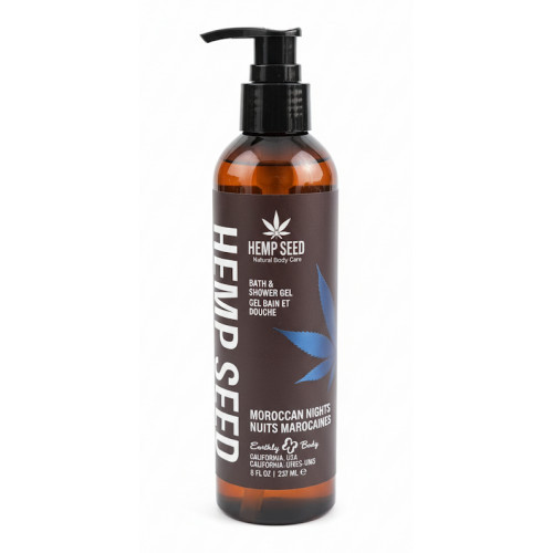 Hemp Seed Moroccan Nights Bath & Shower Gel Kūno prausiklis 237ml