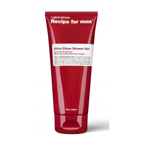 Recipe For Men Ultra Clean Shower Gel Giliai valantis dušo gelis 200ml