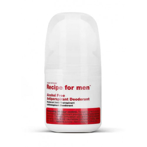 Recipe For Men Alcohol Free Deodorant Stick Pieštukinis dezodorantas 75ml