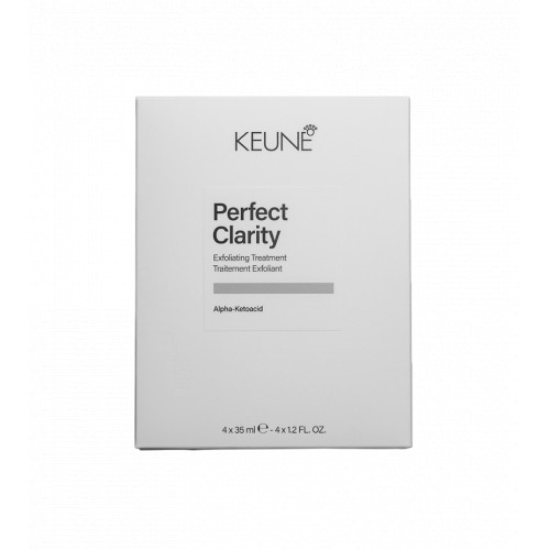 Keune Perfect Clarity Exfoliating Treatment Galvos odos šveitiklis 4 x 35 ml