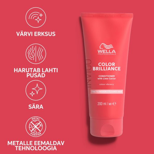 Wella Professionals Invigo Color Brilliance Fine Dovanų komplektas dažytiems plaukams