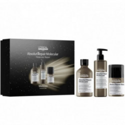 L'Oréal Professionnel Meteora Absolut Repair Molecular TRIO Plauko struktūrą atstatančių priemonių rinkinys