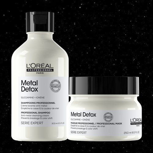 L'Oréal Professionnel Meteora Metal Detox DUO Komplektas visų tipų plaukams