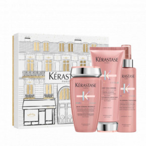 Kérastase Chroma Absolu Holiday Gift Set 2025 Drėkinamasis, apsauginis dažytų plaukų rinkinys