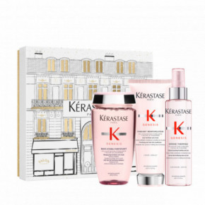 Kérastase Genesis Holiday Gift Set 2025 Plaukus stiprinantis rinkinys nuo plaukų lūžinėjimo