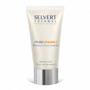 Selvert Thermal +Pure Vitamin-C Renewal Scrub Odos šveitiklis su vitaminu C 50ml