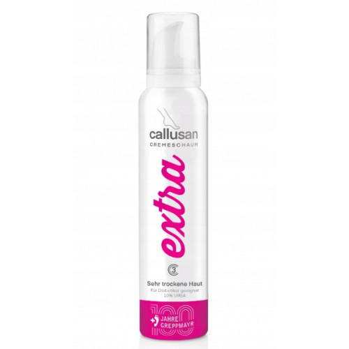 Callusan Extra Foot Cream Mousse Kreminės putos labai sausoms pėdoms 125ml