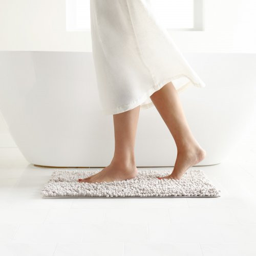 Norwex Chenille Floor Mat Šenilinis vonios kilimėlis Oatmeal