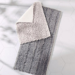 Norwex Chenille Runner Šenilinis kilimėlis-takelis Oatmeal