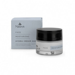 Naturys Face Moisturizing Hydra Cream 24h Drėkinamasis kremas 50ml