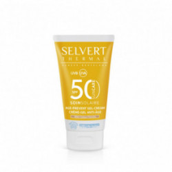 Selvert Thermal Age Prevent Gel-Cream with Colour SPF50 Apsauginis kremas-gelis veidui SPF50 su spalva 50ml