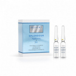Selvert Thermal Hyaluronic & Vitamin B3 Lifting Flash Liftinguojantis koncentratas su hialurono rūgštimi bei vitaminu B3 2x1,5ml
